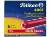 Inktpatroon Pelikan 4001 rood