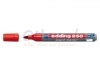 Viltstift edding 250 whiteboard rond rood 2mm