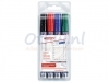 Viltstift edding 250 whiteboard rond assorti 2mm etui à 4st