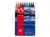 Kleurstift Caran d' Ache aquarel Fibralo assorti blik à 10st