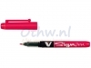 Fineliner Pilot V-Sign rood 0.6mm