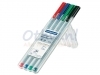 Fineliner Staedtler Triplus 334 assorti 0.3mm 4stuks