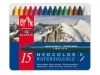 Waskrijt Caran d'Ache neocolor-II 15stuks assorti