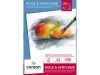 Olie Aquarelblok Canson A4 290gr 10vel