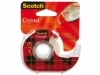 Plakband Scotch 600 19mmx25m Crystal Clear + handafroller