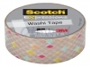 Plakband Scotch Expressions Washi 15mmx10m gold diamands