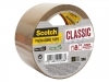 Verpakkingstape Scotch Classic 50mmx50m bruin