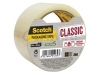 Verpakkingstape Scotch Classic 50mmx50m transparant