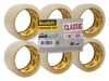 Verpakkingstape Scotch Classic 50mmx66m transparant 6 rollen