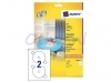 Etiket Avery L6043-25 CD wit 50stuks