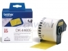 Etiket Brother DK-44605 62mm thermisch 30-meter geel papier