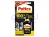 Lijm Pattex 100% tube 50gram op blister