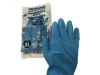 Handschoen huishoud latex blauw smal