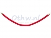 Afzetkoord Securit 150cm rood met goudkleurige knop