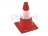 Afbakeningskegel 30cm rood wit