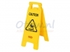 Waarschuwingsbord wet floor caution 67x28x4cm geel