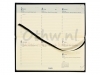 ZAKAGENDA 1WEEK/2PAG 80X170MM DWARS 2014