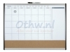 Whiteboard Duobord Rexel 58.5x43cm panning gewelfd