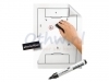 Magic-Chart Legamaster whiteboard 60x80cm wit