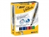 Viltstift Bic 1781 whiteboard schuin assorti 3-6mm set à 4st