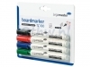 Viltstift Legamaster TZ100 whiteboard rond ass 1.5-3mm 4st