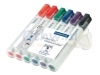 Viltstift Staedtler 351 whiteboard rond assorti 2mm 6stuks