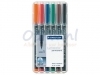 Viltstift Staedtler OHP Lumocolor SF313 6stuks assorti fijn