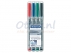 Viltstift Staedtler OHP Lumocolor SF311 non perm. ass. 4stuk