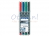 Viltstift Staedtler OHP Lumocolor SF313 4stuks assorti fijn