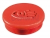 Magneet Legamaster 35mm super 2500gr rood 2stuks