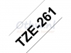 Labeltape Brother P-touch TZE261 36mm zwart op wit