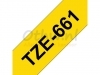 Labeltape Brother P-touch TZE661 36mm zwart op geel