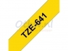 Labeltape Brother P-touch TZE641 18mm zwart op geel