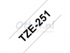 Labeltape Brother P-touch TZE251 24mm zwart op wit