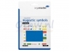 Magneet Legamaster symbolen 10mm blauw assorti