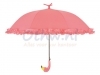 Paraplu Flamingo met roesjes